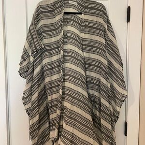 Striped Kimono Cardigan